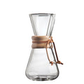 Espresso Parts Chemex Classic 3-Cup Pour-Over Coffee Maker with Wood Collar