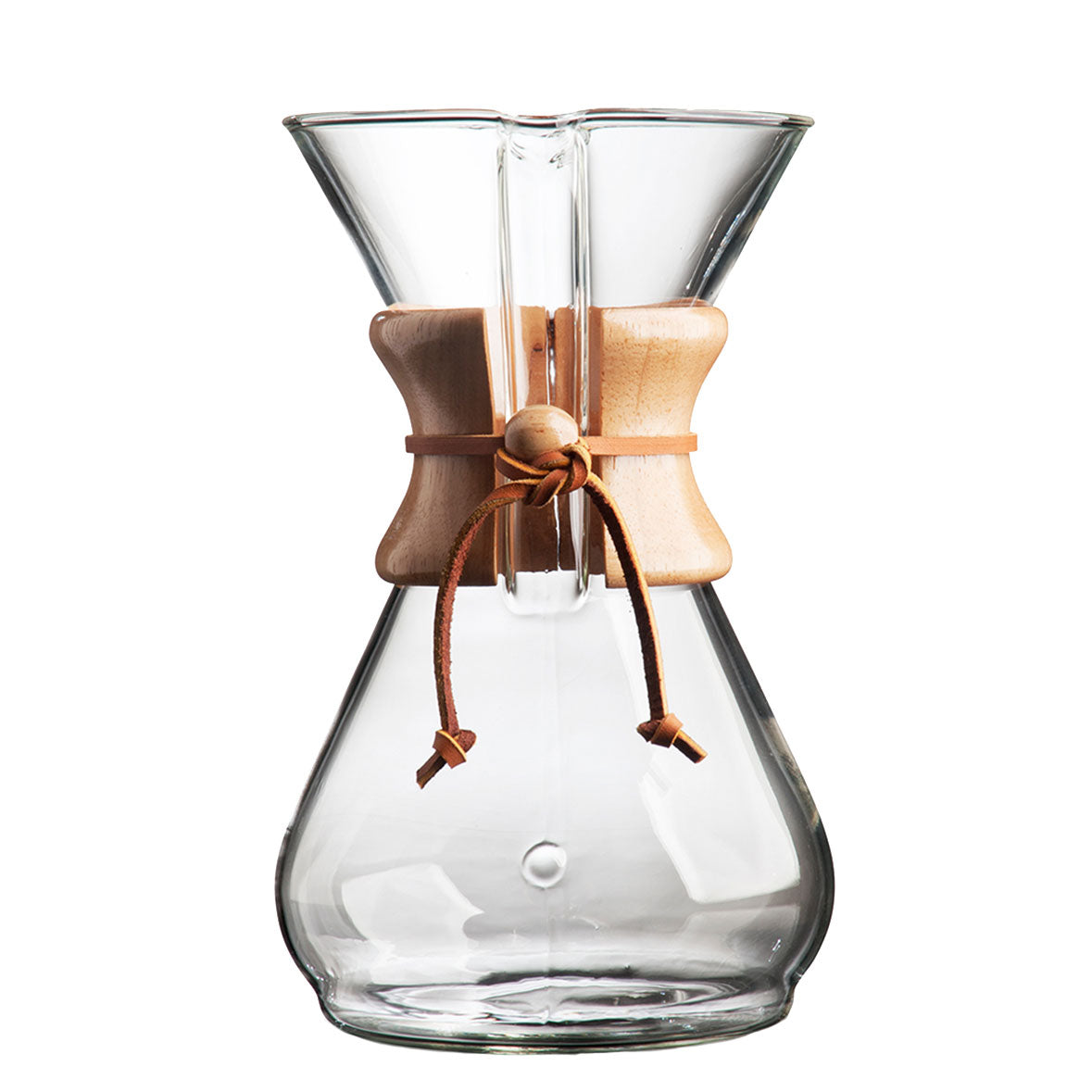 Espresso Parts Chemex Classic 8-Cup Pour-Over Coffee Maker with Wood Collar