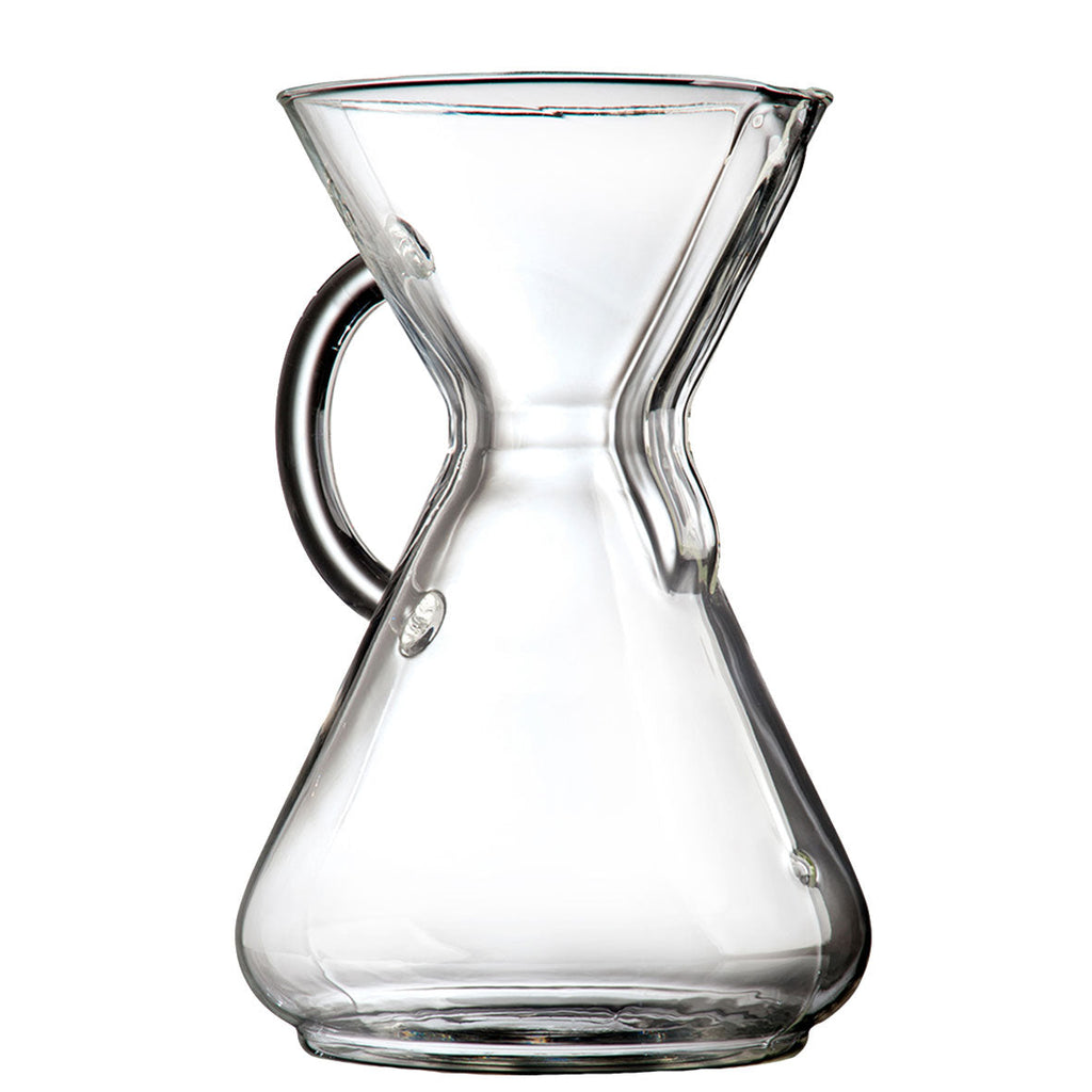 Espresso Parts Chemex 10-Cup Glass Handle Pour-Over Coffee Maker