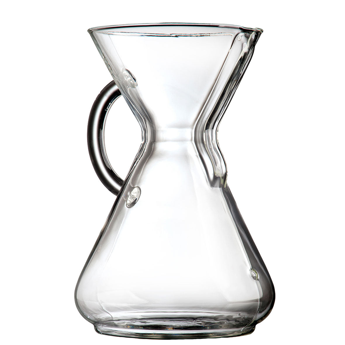Espresso Parts Chemex 10-Cup Glass Handle Pour-Over Coffee Maker