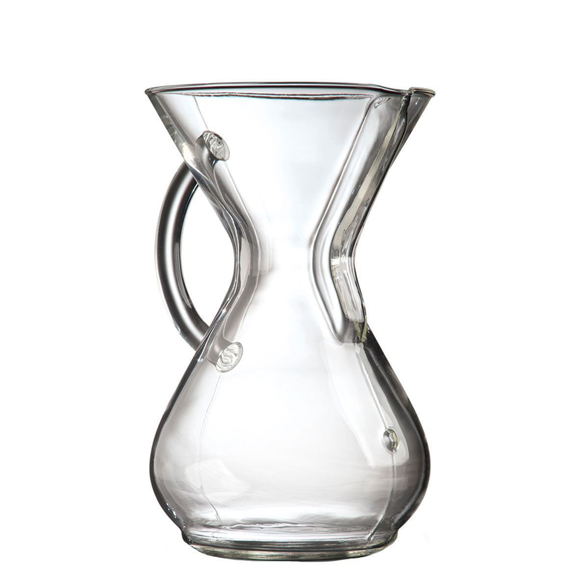6-Cup version of the Chemex Glass Handle Pour-Over Coffee Maker
