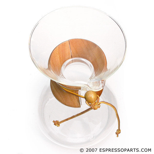 Chemex Classic 10-Cup Pour-Over Coffee Maker with Wood Collar