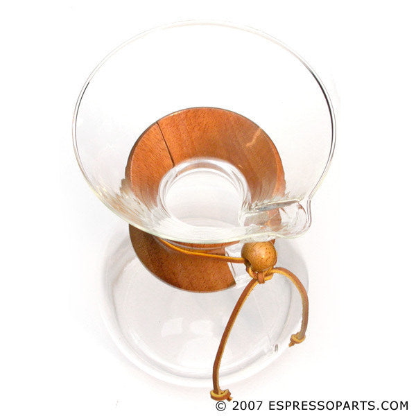 Espresso Parts Chemex Classic 8-Cup Pour-Over Coffee Maker with Wood Collar