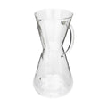 Espresso Parts Chemex 3-Cup Glass Handle Pour-Over Coffee Maker