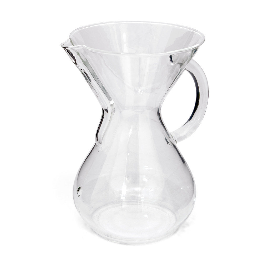 Espresso Parts Chemex 8-Cup Glass Handle Pour-Over Coffee Maker