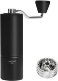 Chestnut C3S Manual Coffee Grinder – Stainless Steel S2C Conical Burr, Adjustable Grind, Travel‑Ready (Black) - Shop Coffee Hobby