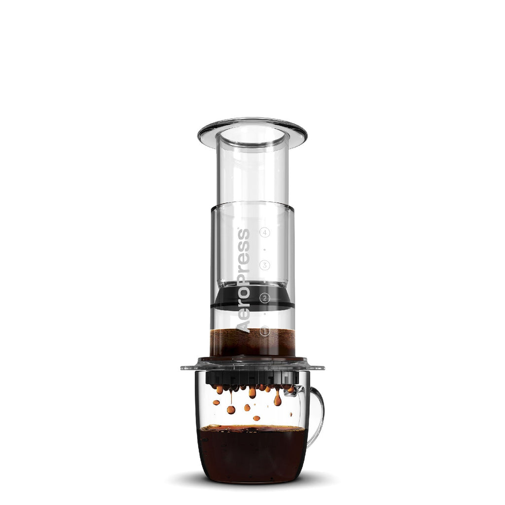 Espresso Parts AeroPress Clear Coffee Maker – 10 oz Manual Brewer