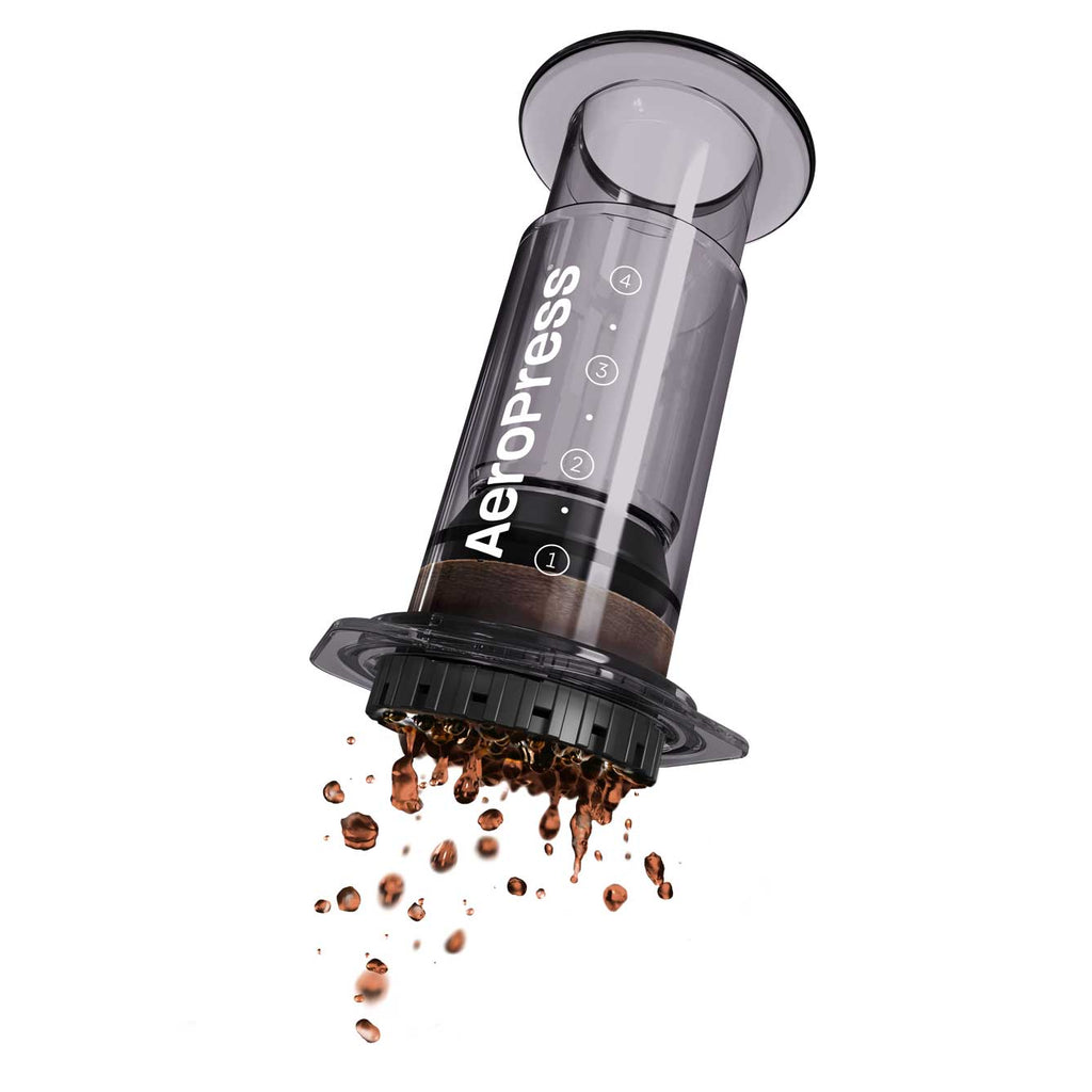 10 oz manual AeroPress Clear Coffee Maker in Black