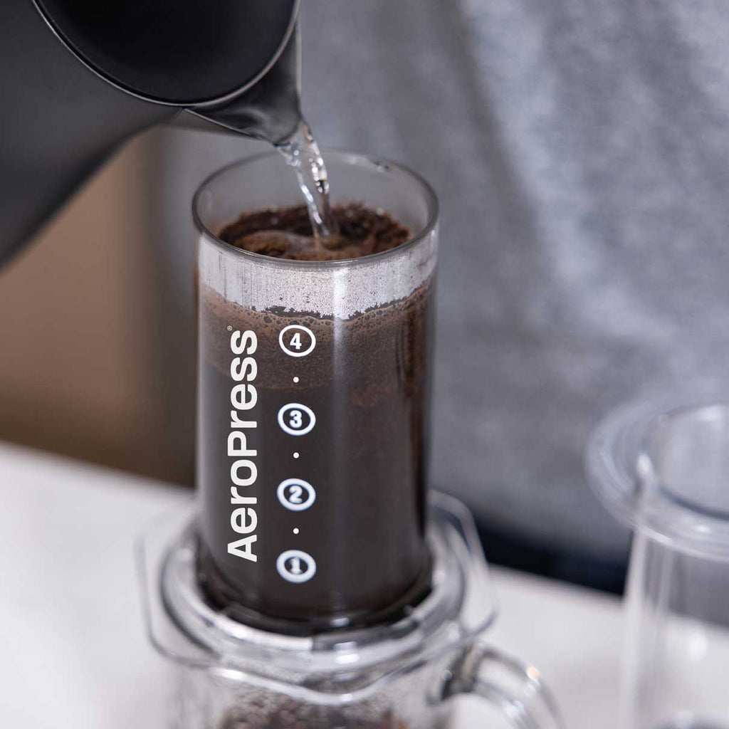 Espresso Parts AeroPress Clear Coffee Maker – 10 oz Manual Brewer