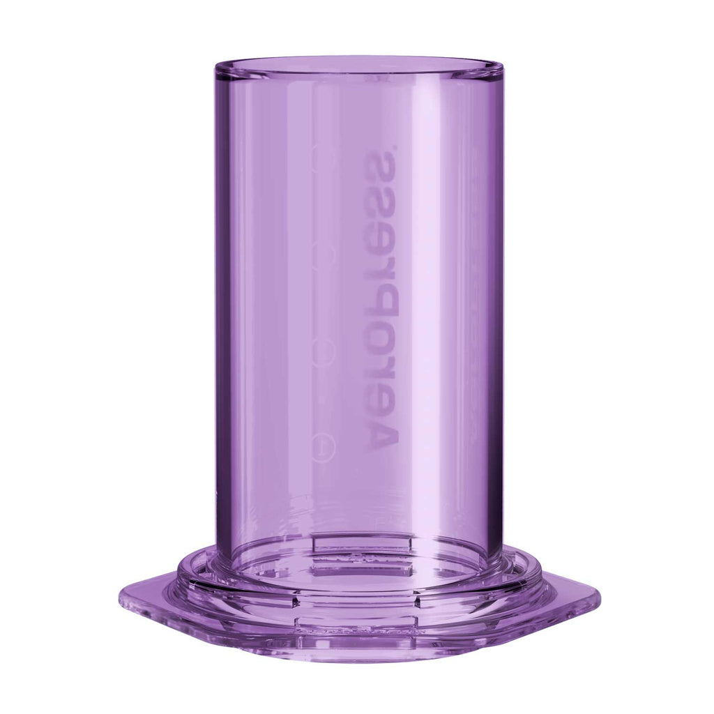 AeroPress Clear Coffee Maker in Purple Version