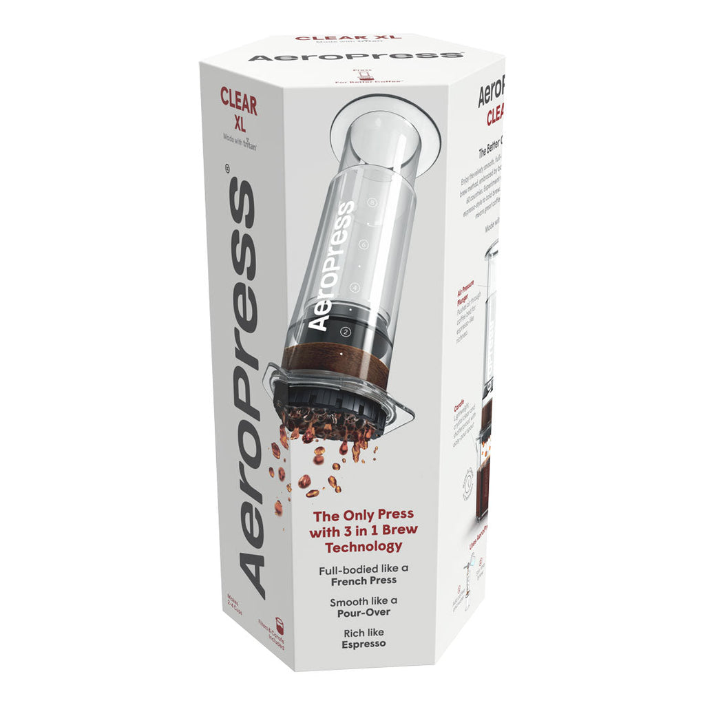 Espresso Parts AeroPress Clear XL 20 oz Brewer with Carafe