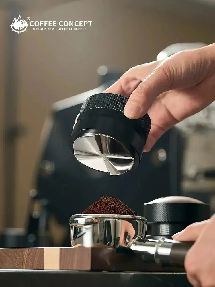 Cloud Drop Gravity Espresso Distributor – Self‑Leveling Puck Prep Tool (51mm / 53–54mm / 58mm) - Shop Coffee Hobby