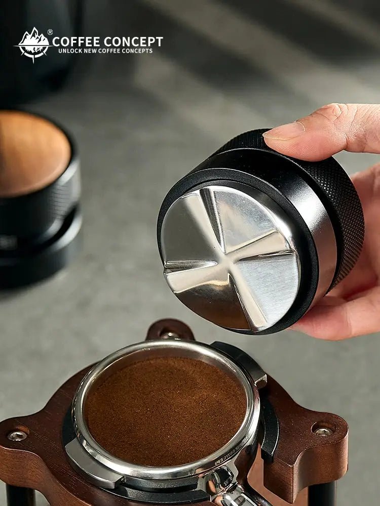 Cloud Drop Gravity Espresso Distributor – Self‑Leveling Puck Prep Tool (51mm / 53–54mm / 58mm) - Shop Coffee Hobby