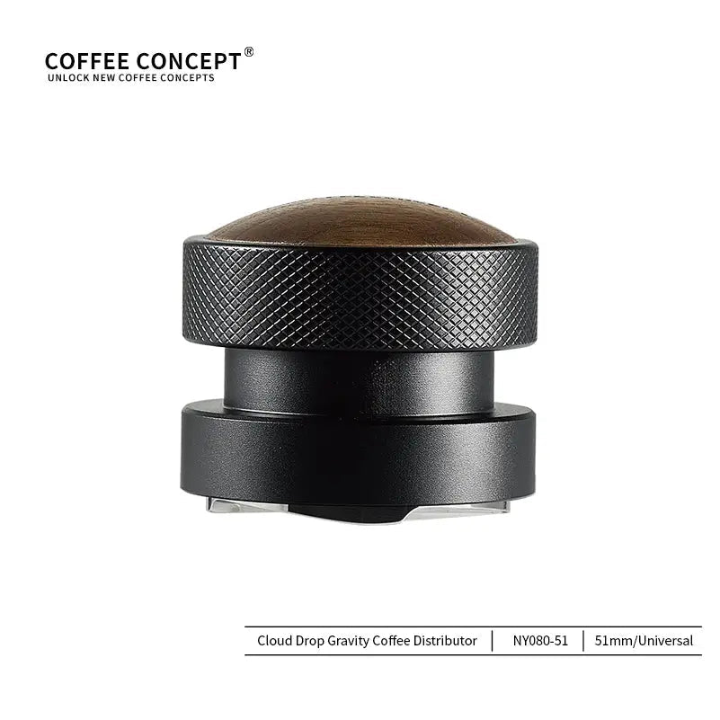 Cloud Drop Gravity Espresso Distributor – Self‑Leveling Puck Prep Tool (51mm / 53–54mm / 58mm) - Shop Coffee Hobby