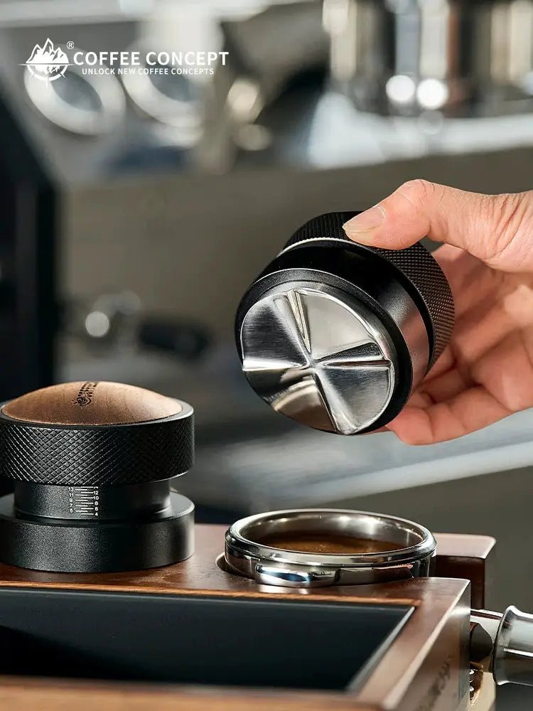Cloud Drop Gravity Espresso Distributor – Self‑Leveling Puck Prep Tool (51mm / 53–54mm / 58mm) - Shop Coffee Hobby