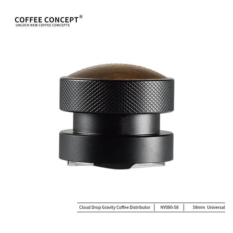 Cloud Drop Gravity Espresso Distributor – Self‑Leveling Puck Prep Tool (51mm / 53–54mm / 58mm) - Shop Coffee Hobby