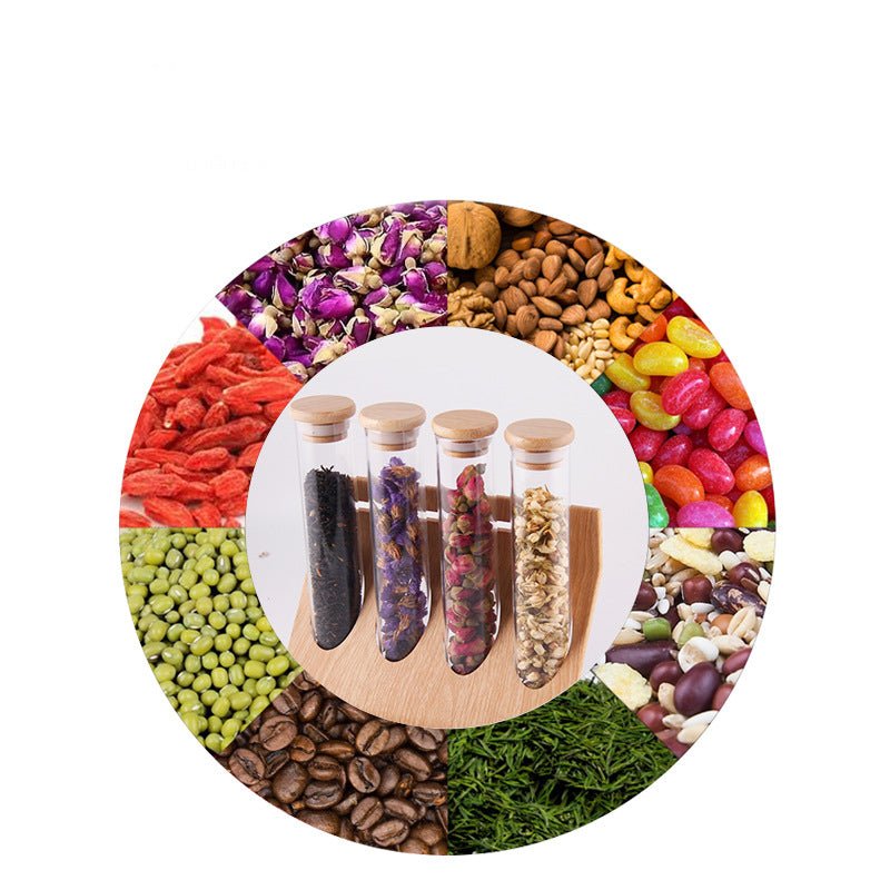 Coffee Bean Display Rack with Sealing JarS - Shop Coffee Hobby