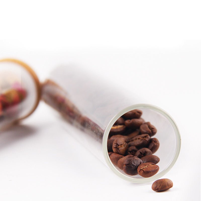 Coffee Bean Display Rack with Sealing JarS - Shop Coffee Hobby
