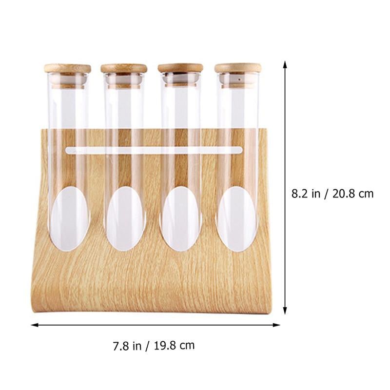 Coffee Bean Display Rack with Sealing JarS - Shop Coffee Hobby