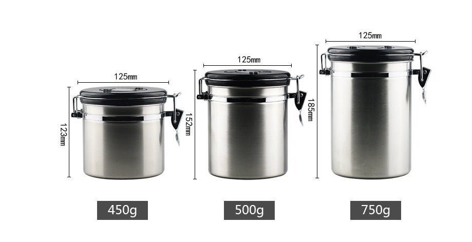 Coffee bean sealed can - Shop Coffee Hobby