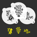Punny Coffee Stencils
