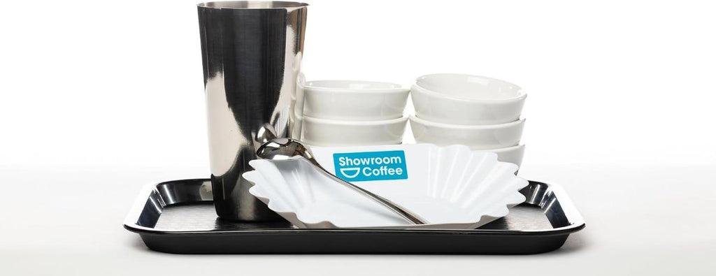 Coffee Cupping Set - Complete Professional Kit for 1, 6 or 12 Coffees (Set for 1 Coffee) - Shop Coffee Hobby