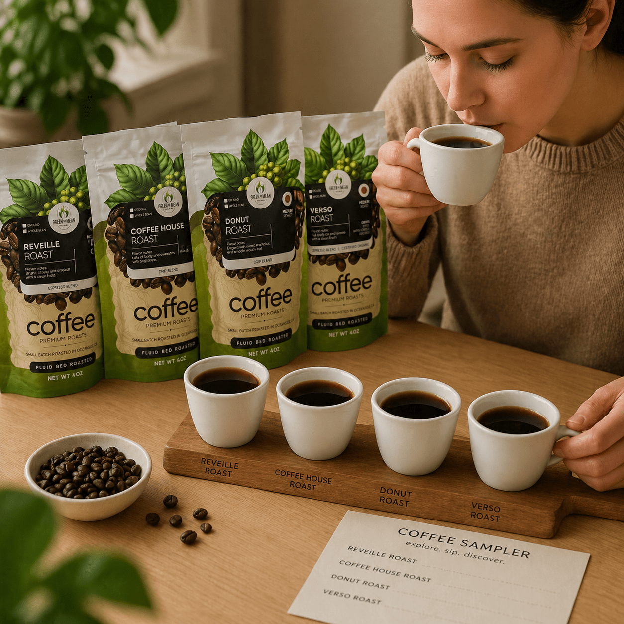 Green to Mean Coffee Sampler Pack