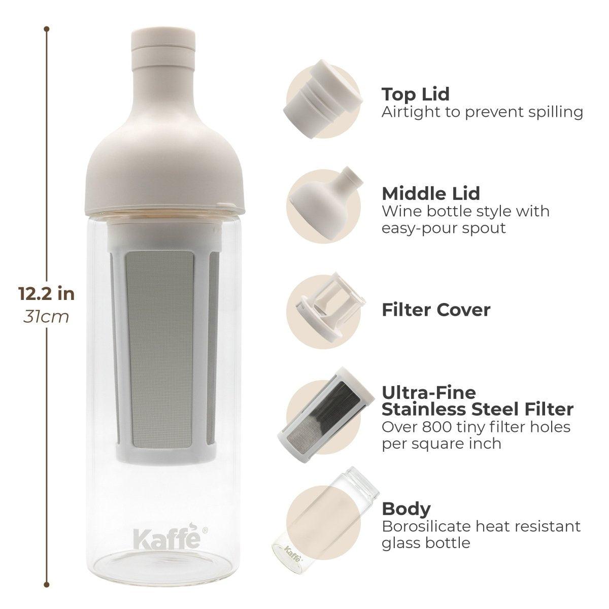 Cold Brew Coffee Maker, KF9040 - Shop Coffee Hobby
