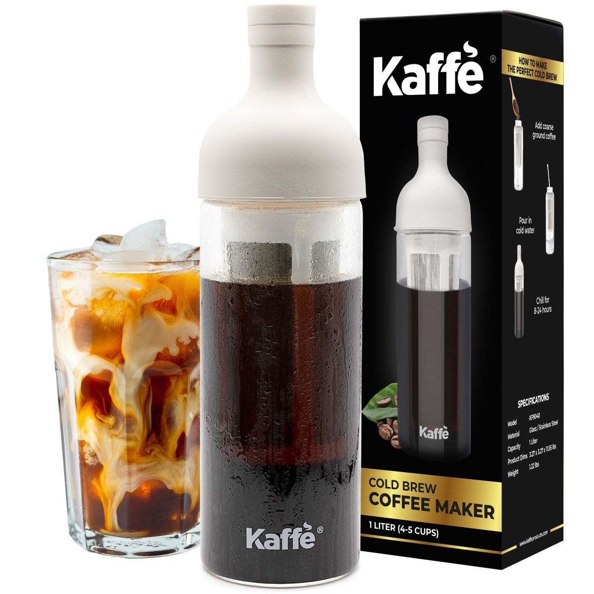Cold Brew Coffee Maker, KF9040 - Shop Coffee Hobby