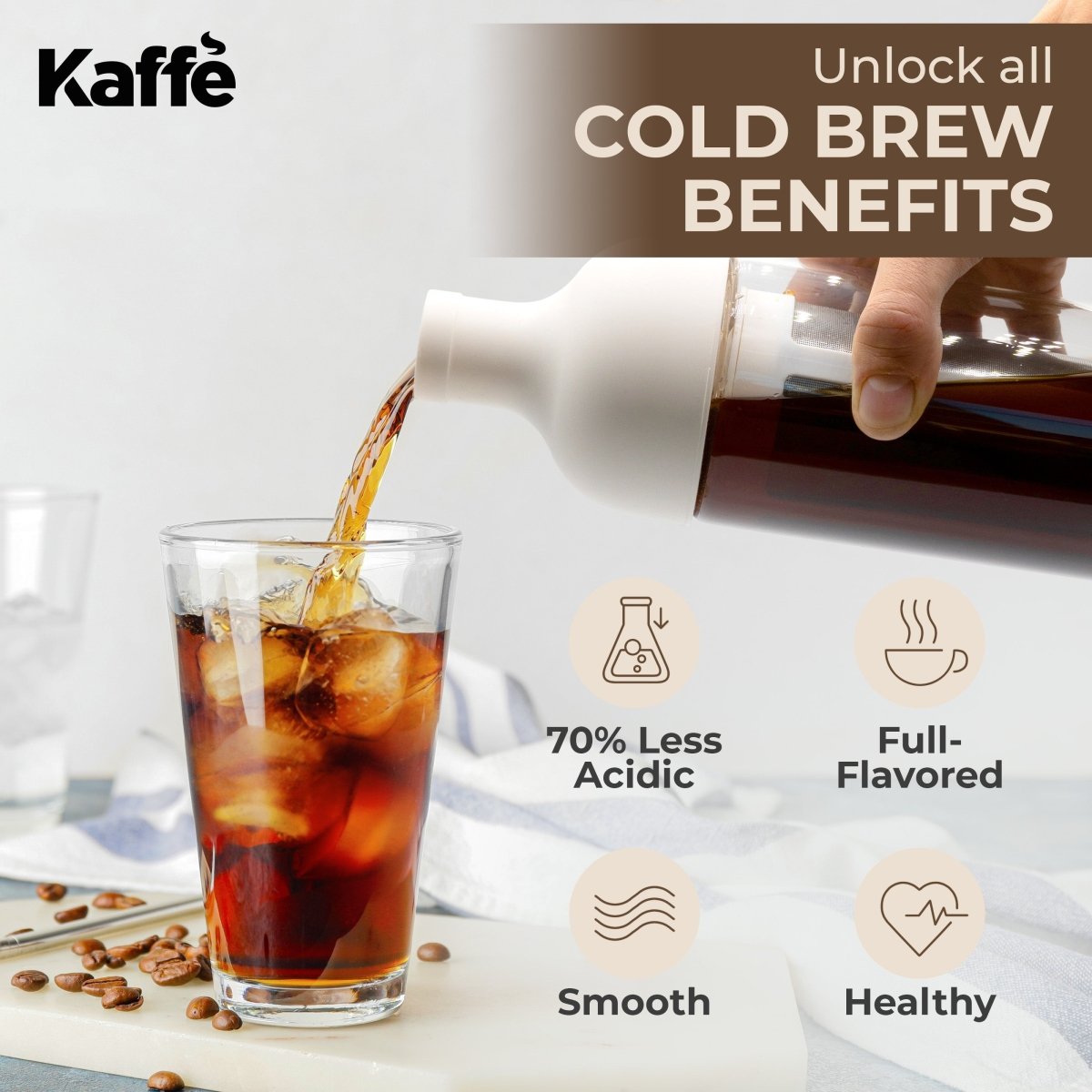 Cold Brew Coffee Maker, KF9040 - Shop Coffee Hobby
