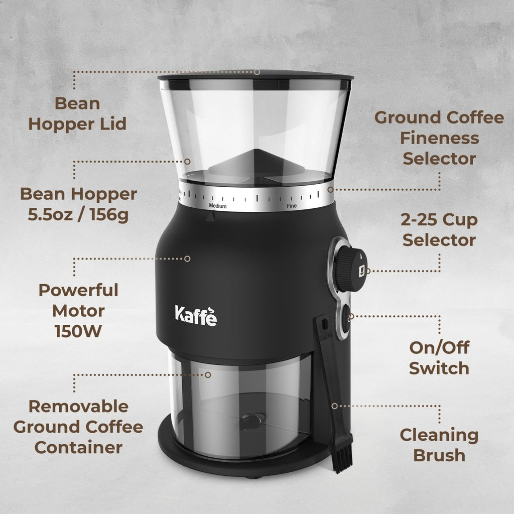 Conical Burr Coffee Grinder, KF8150 - Shop Coffee Hobby