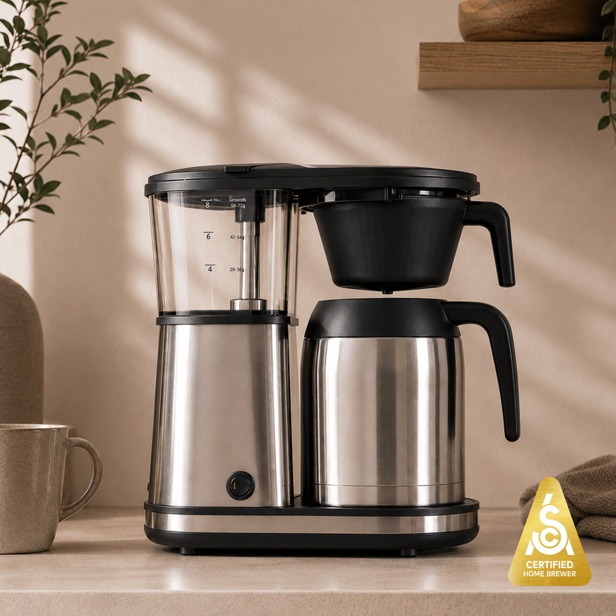 Connoisseur 8-Cup Drip Coffee Brewer - Shop Coffee Hobby