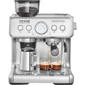 VEVOR Semi-Automatic Espresso Machine — Built-In Grinder, 15 Bar, PID Control
