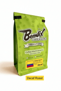 Bendix Coffee Roasters Decaf Colombian — Natural EA Process, Walnut & Caramel, 12 oz Whole Bean
