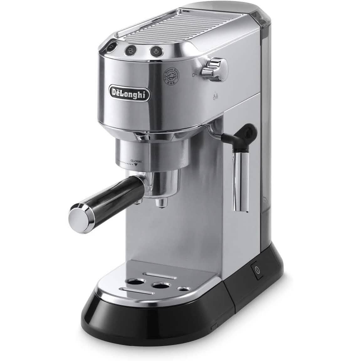 De'Longhi Dedica EC680M Espresso Machine, 15 Bar, Stainless Steel