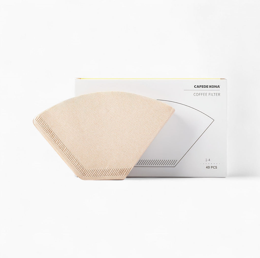 Natural V60 Sector-Shaped Filter Papers - Shop Coffee Hobby