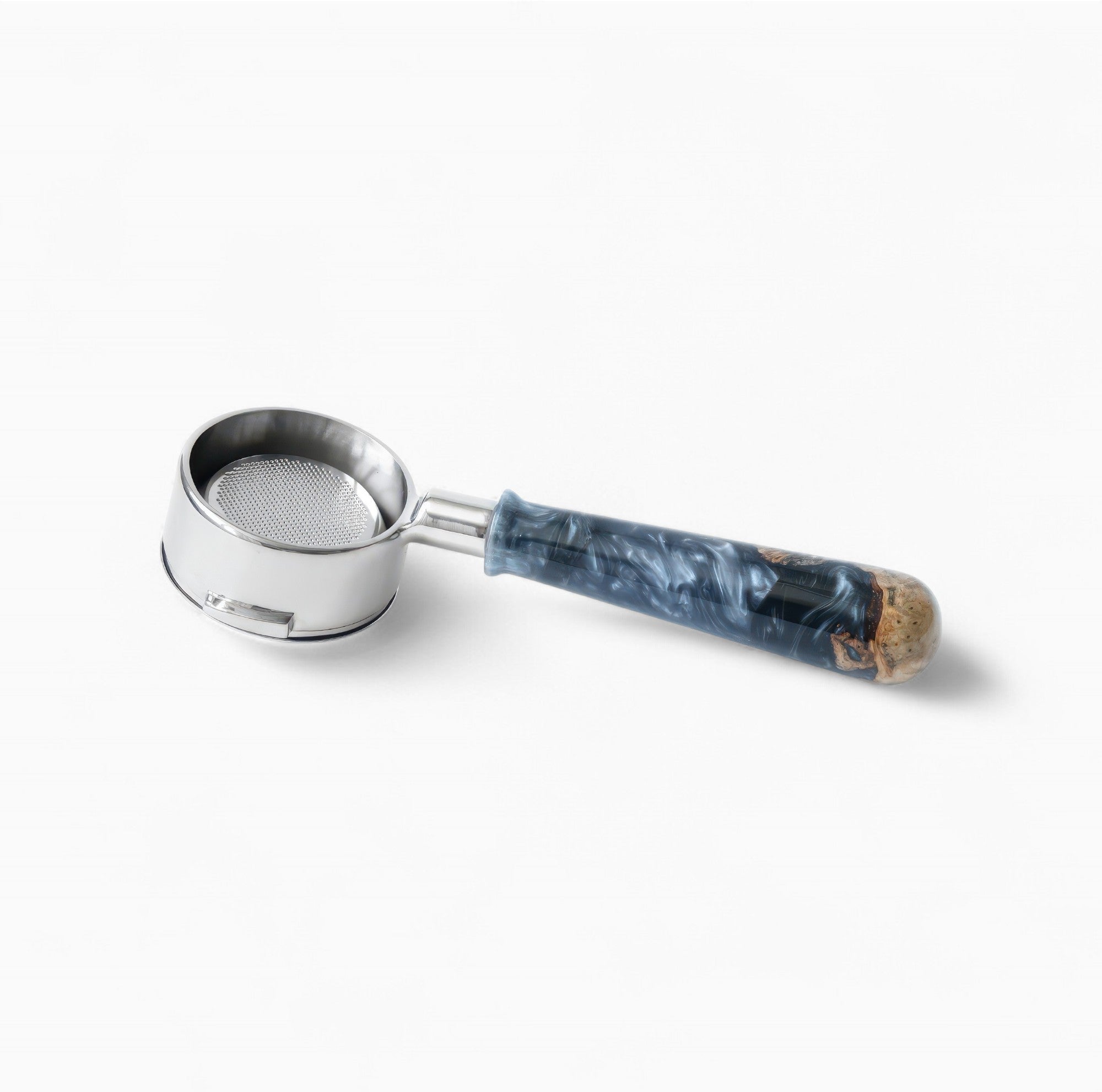 Walnut & Resin Handle Bottomless Portafilter