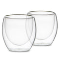 Double‑Wall Espresso Cup Set – 3oz Borosilicate Glass (Set of 2) – KF4040 - Shop Coffee Hobby