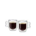 Double‑Wall Espresso Cups – 120ml / 4oz Borosilicate Glass (Set of 2 or 4) – Ovalware - Shop Coffee Hobby
