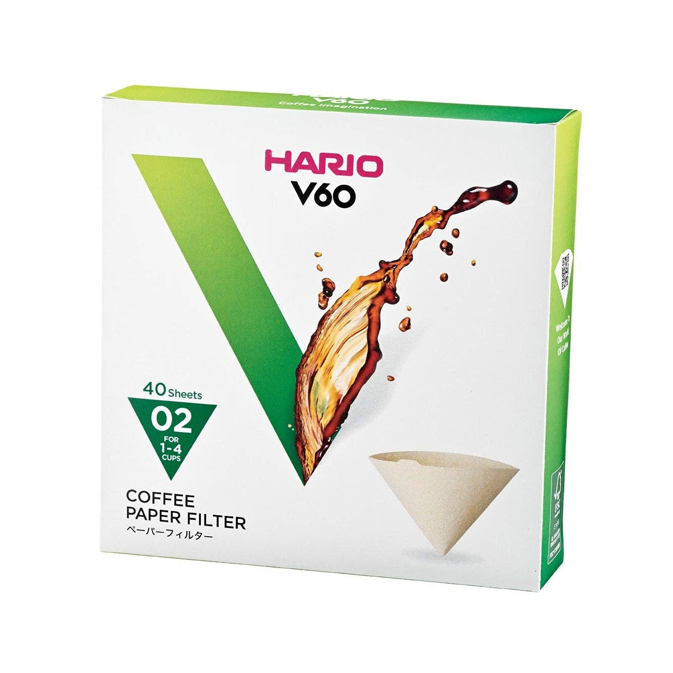 Hario - V60 Paper Filter - Natural Brown