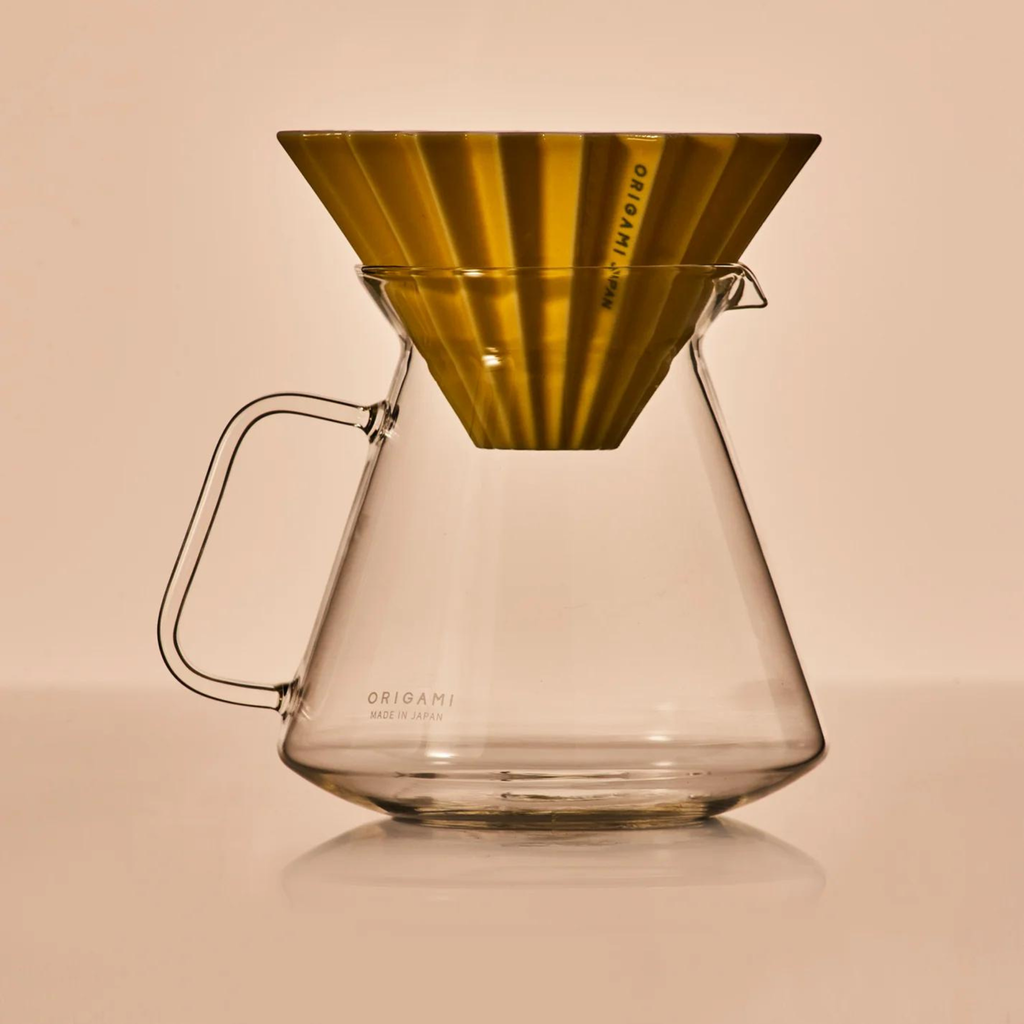 ORIGAMI x HARIO Borosilicate Glass Coffee Server