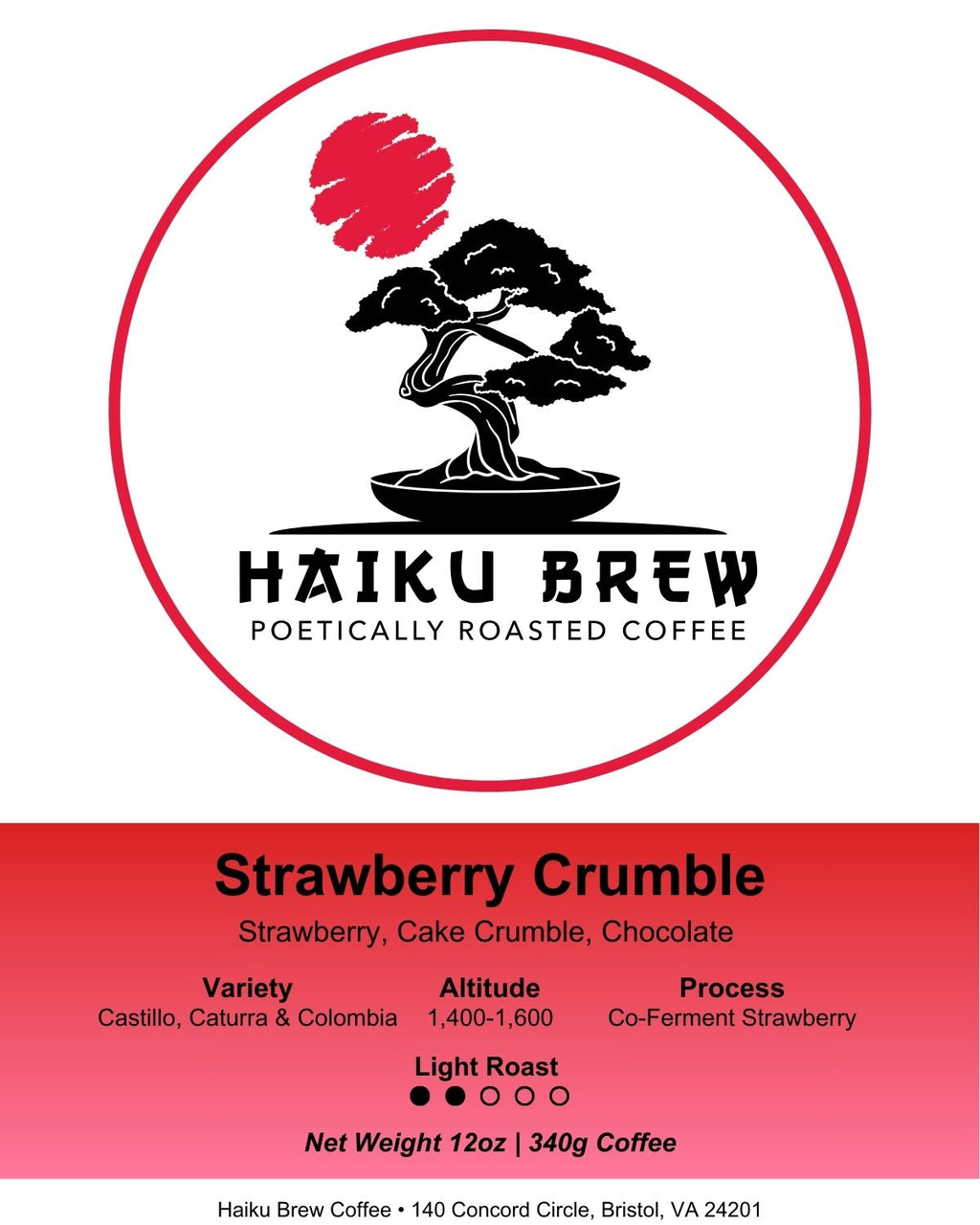 Colombia Strawberry Crumble Co-Ferment – Brayan Alvear, Huila