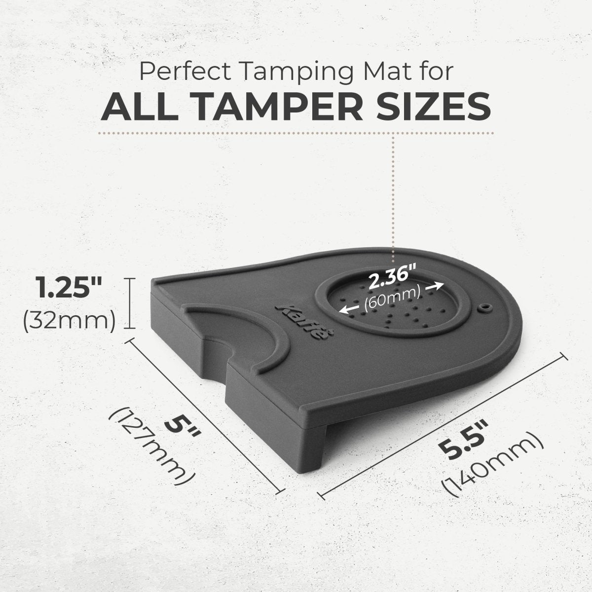 Espresso 2-in-1 Tamping Mat, KFTM02 - Shop Coffee Hobby