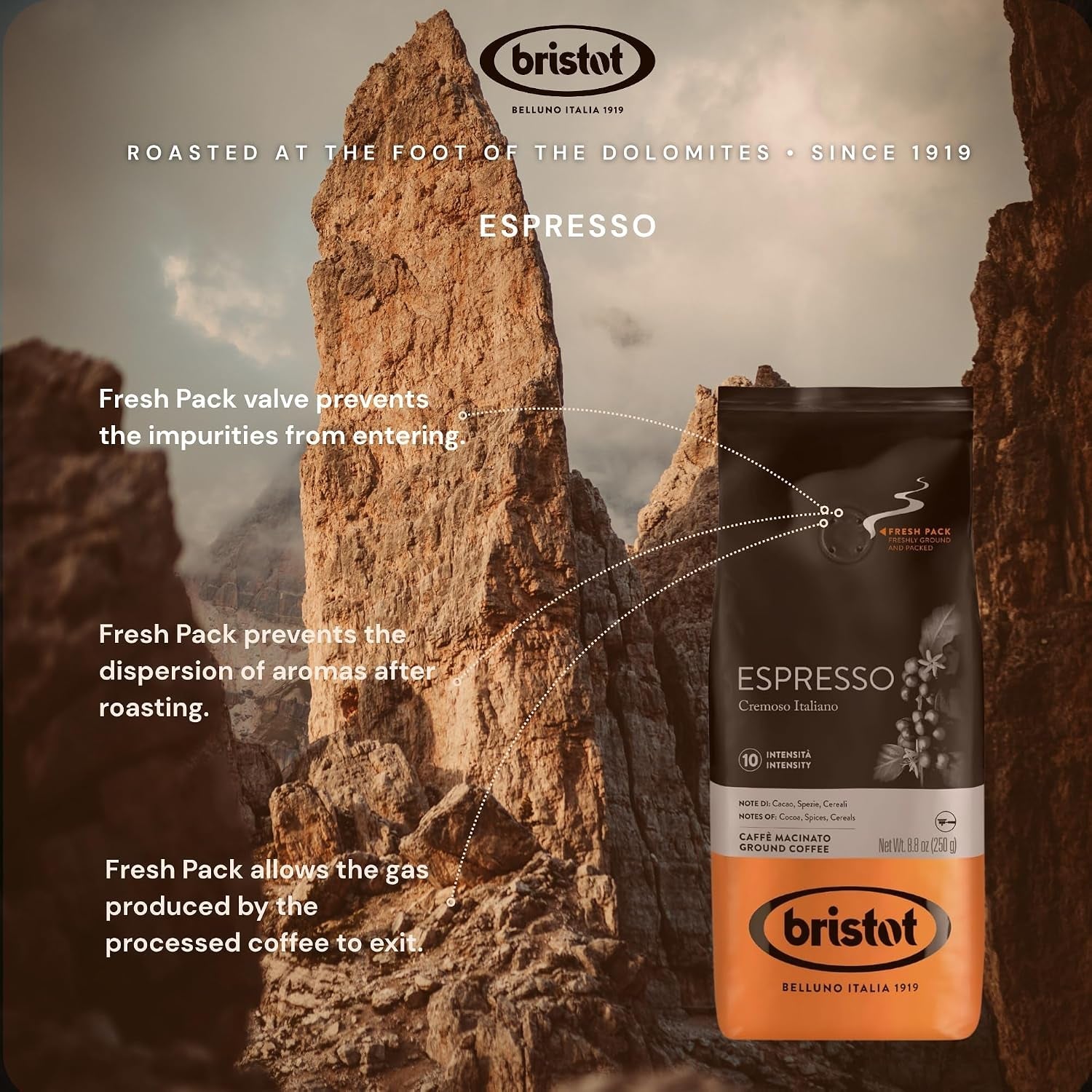 Espresso Beans – Medium Roast Italian Whole Bean Coffee – for Home Espresso Machines – 2.2 Lb (1000G) Bag - Haynesworld General Goods
