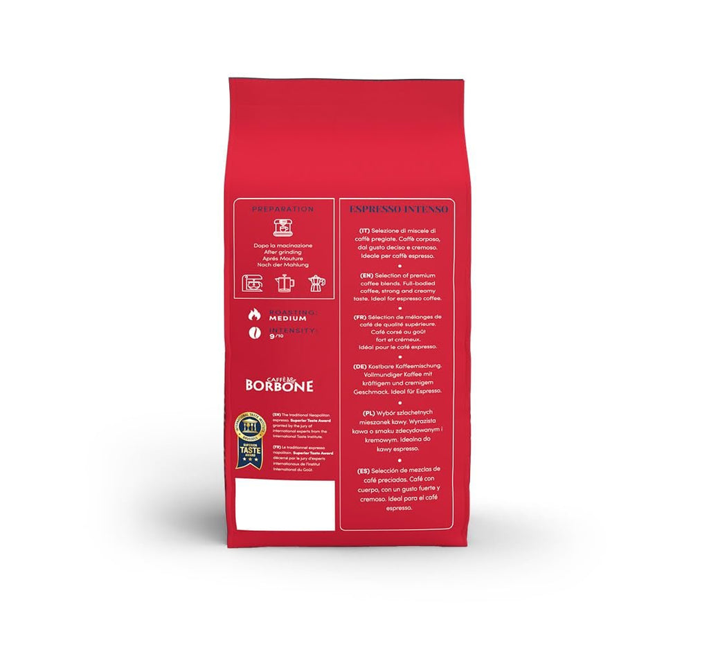 Espresso Intenso Whole Bean Coffee, 100% Robusta Blend, Medium Roast, 2.2 Lb Bag (Pack of 1) - Haynesworld General Goods