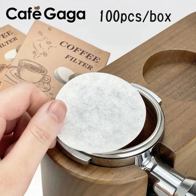 Espresso Paper Filters – 51mm / 53mm / 58mm – 100pcs & 200pcs Puck Filter Papers for Portafilters - Shop Coffee Hobby