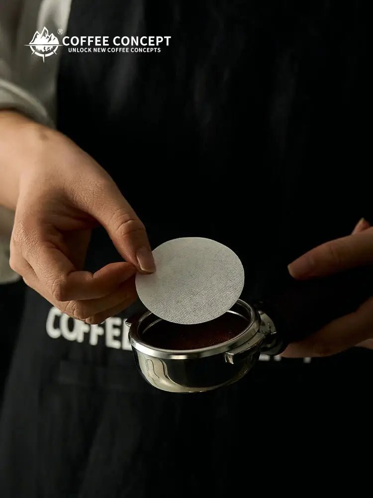 Espresso Puck Filter Paper – 51mm / 53–54mm / 58mm (100 Sheets) – Cleaner Baskets & Better Extraction - Shop Coffee Hobby