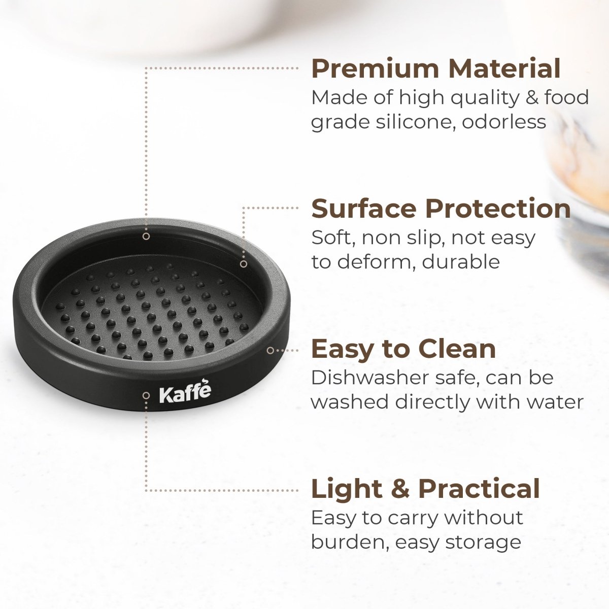 Espresso Tamping Mat, KFTM01 - Shop Coffee Hobby