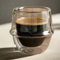 Double-Wall Espresso Cup – 80ml / 2.7oz Hand-Blown Glass | Good Brothers Coffee