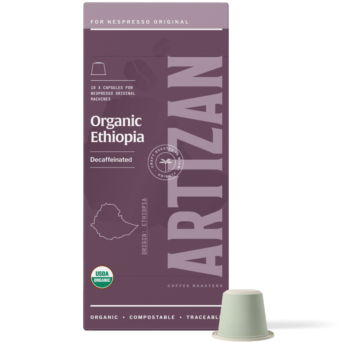 Artizan Ethiopia Decaf Espresso – Nespresso Compatible